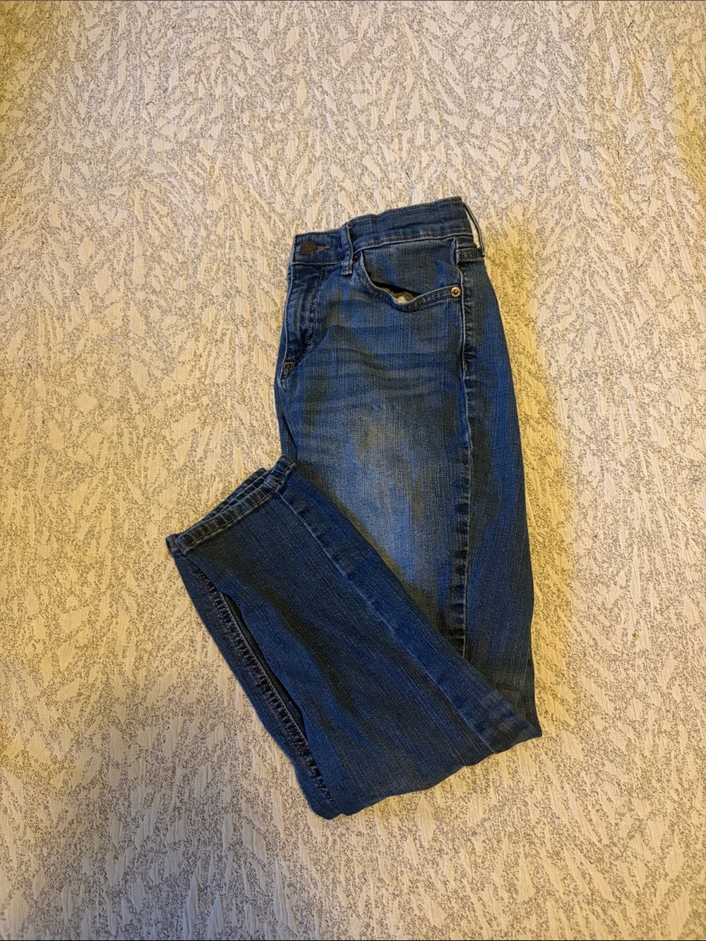 Banana Republic Factory Indigo Slim Straight Jeans